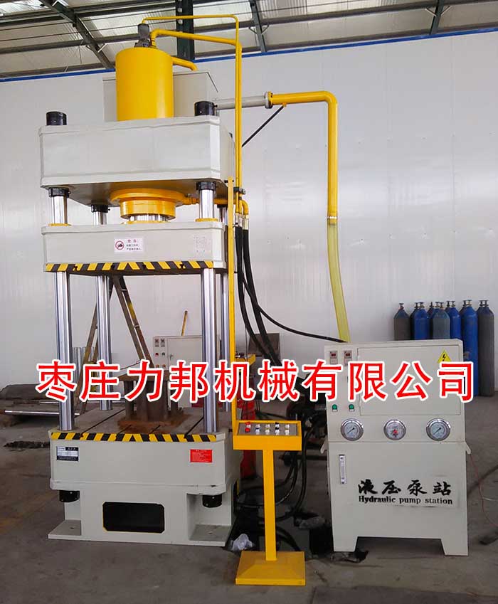 枣庄香蕉影视成人网站木屑压块液压机实物拍摄的图